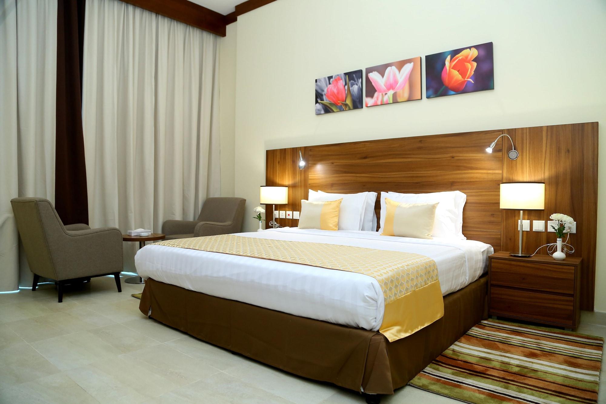 Tulip Al Barsha Hotel Apartment Дубай Экстерьер фото